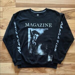 Magazine - Redon black graphic sweatshirt. Size Large.